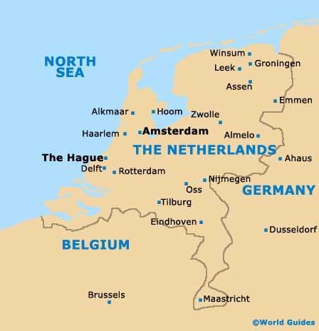 Rotterdam, amsterdam, mapu